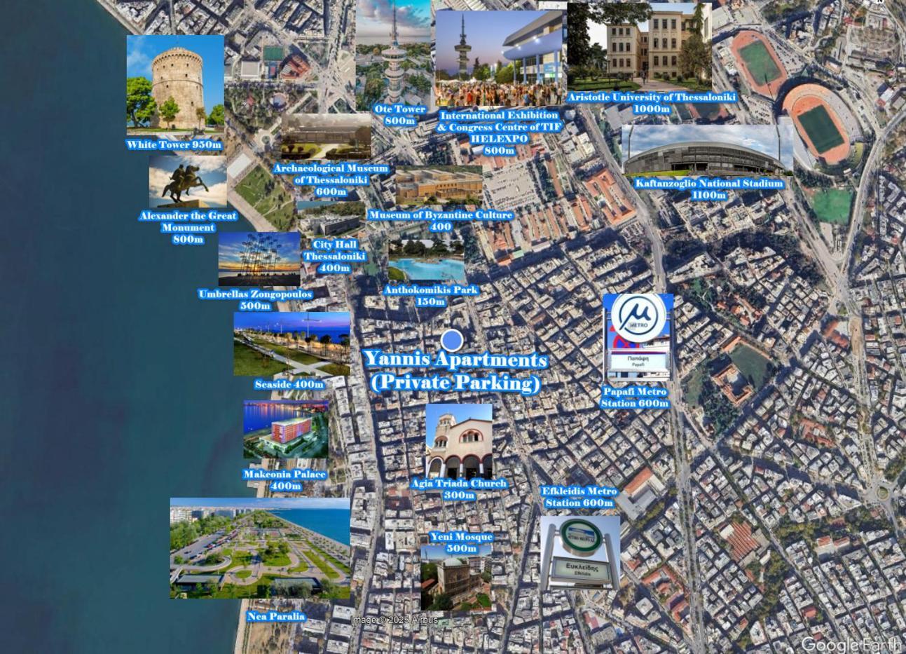 Yannis Apartments - Stylish Stay With High-Speed Wi-Fi Salonicco Esterno foto